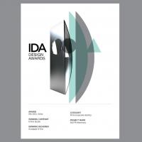 IDA award - Celle d’argent pour MVET pur l’image sur papier imprimé 