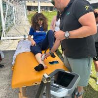 Trattamento Laserterapia MLS @ Torneo FNOVI Bardonecchia 2025